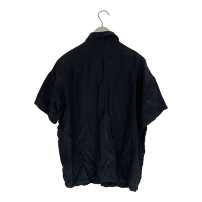 Gestuz crepe t-shirt, black | woman 36