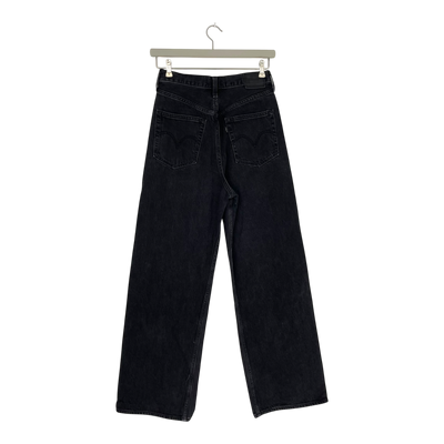 Levi's high loose jeans, washed black | woman W28 L31