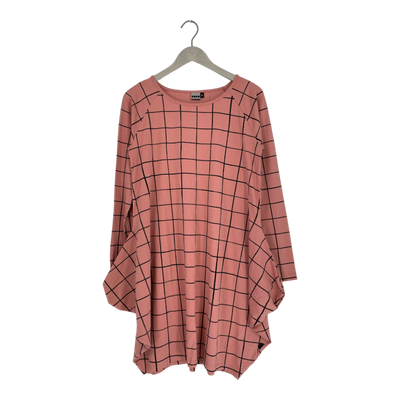 Papu kanto dress, large grid | woman M
