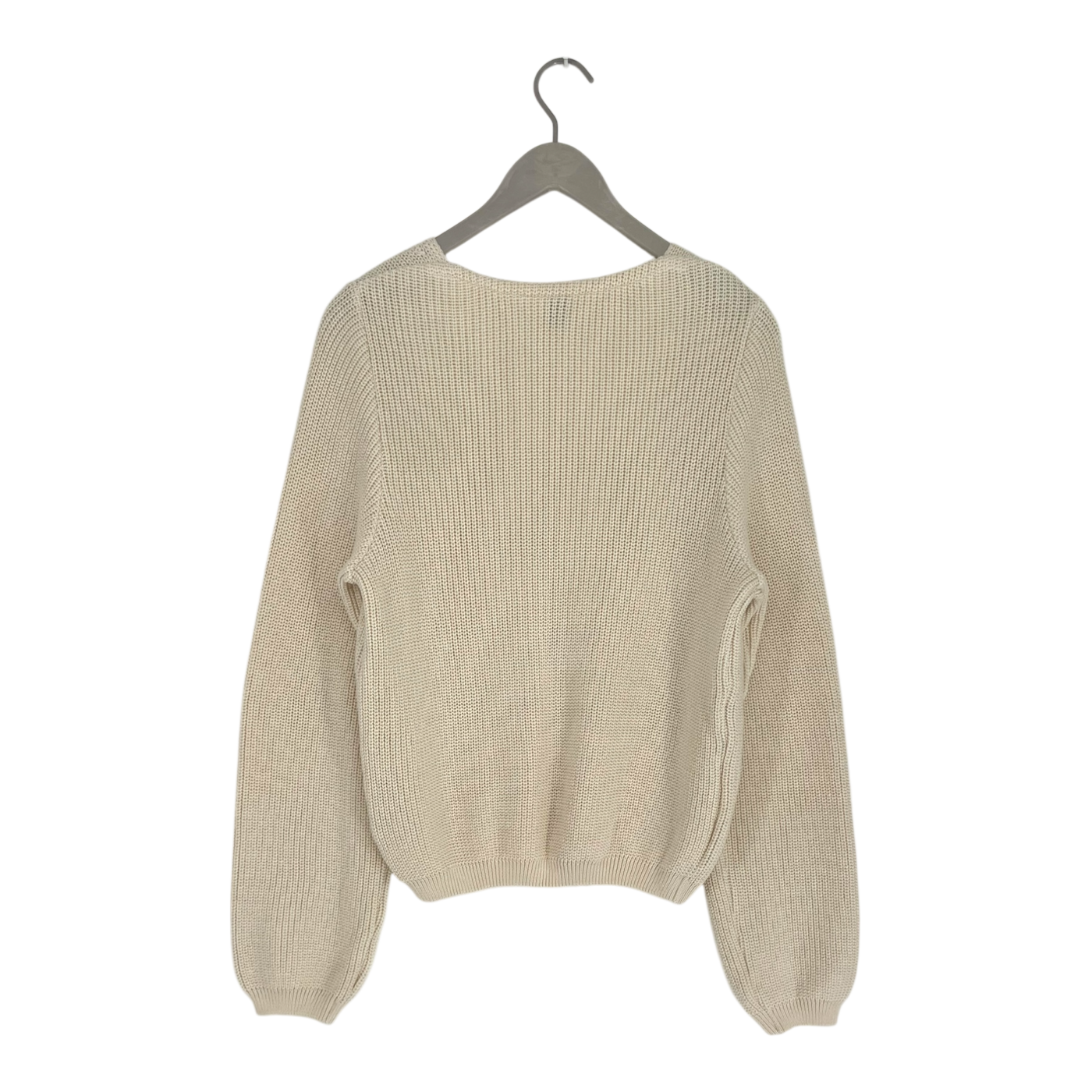 Ommellinen knit cardigan, white | woman XS/S
