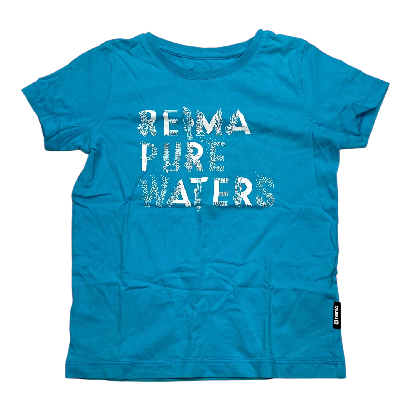 Reima t-shirt, blue | 116cm