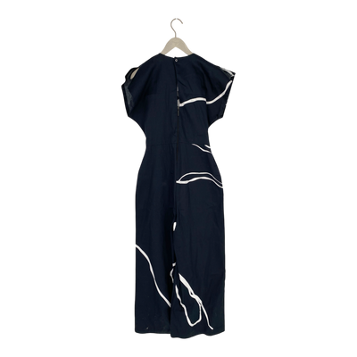 Ommellinen pohjolan hirvi jumpsuit, black/white | woman XS