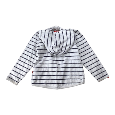 Reima hafen UV zip hoodie, stripes | 110cm