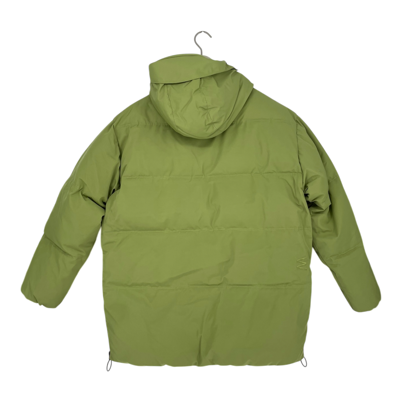 Embassy of Bricks and Logs utility puffer jacket, moss green | unisex L
