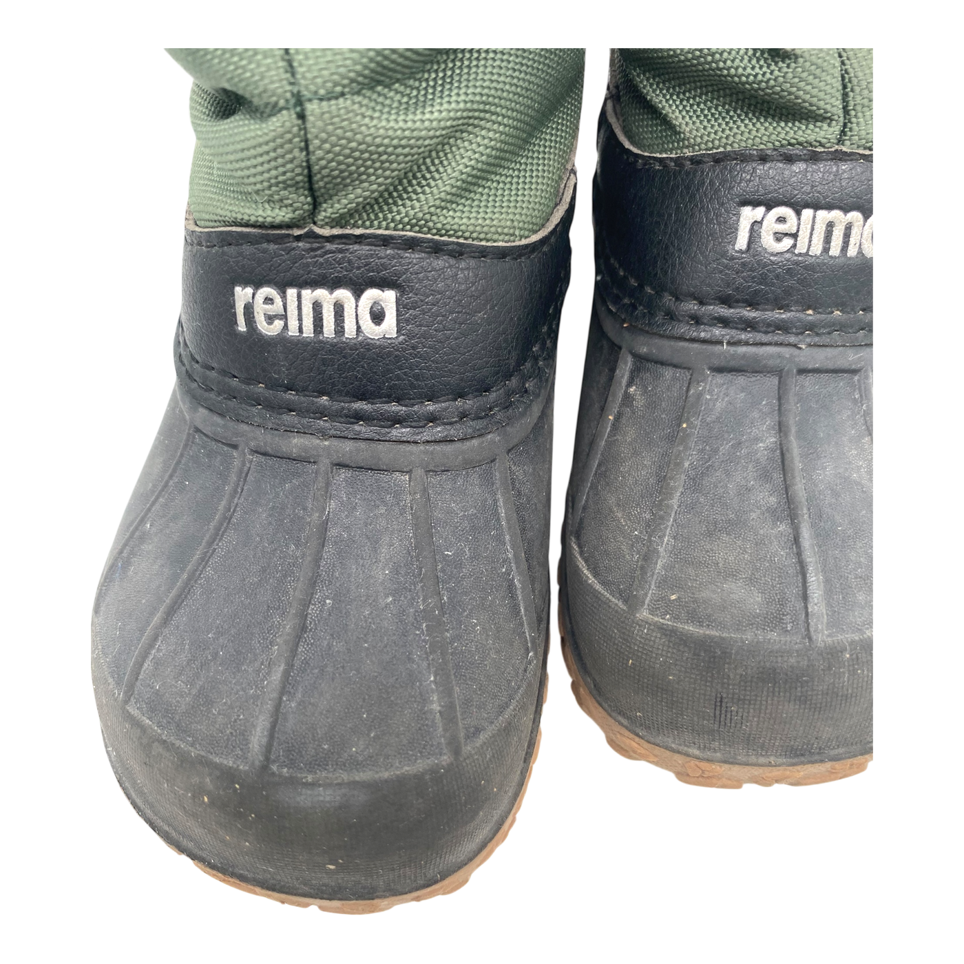 Reima loskari winter duck boots, forest green | 25