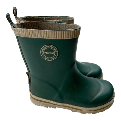 Reima taika rain boots, green | 26