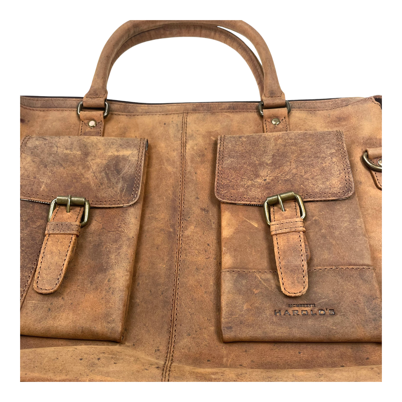 Harold's Bags ‭briefcase, antic