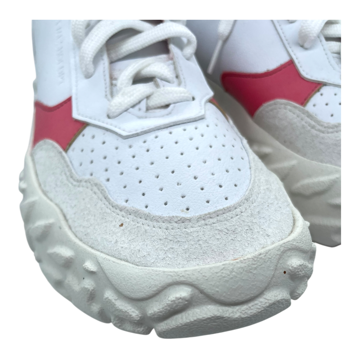 Embassy of Bricks and Logs portsmouth sneakers, white/pink | 39