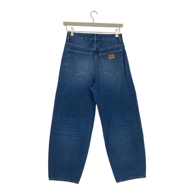 Mud Jeans brooke high barrel jeans, rustic blue | woman w27