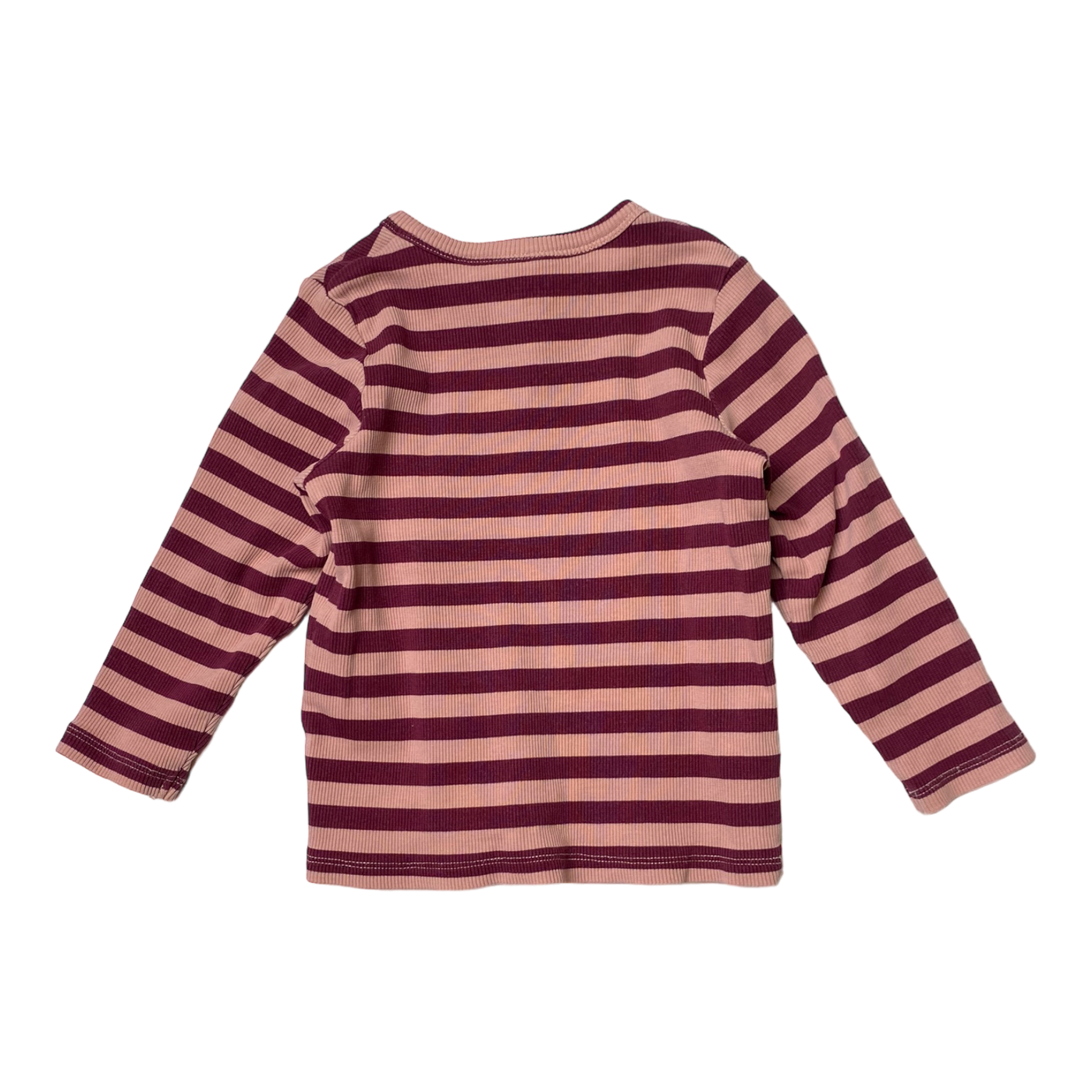 Mini Rodini rib shirt,stripes | 80/86cm