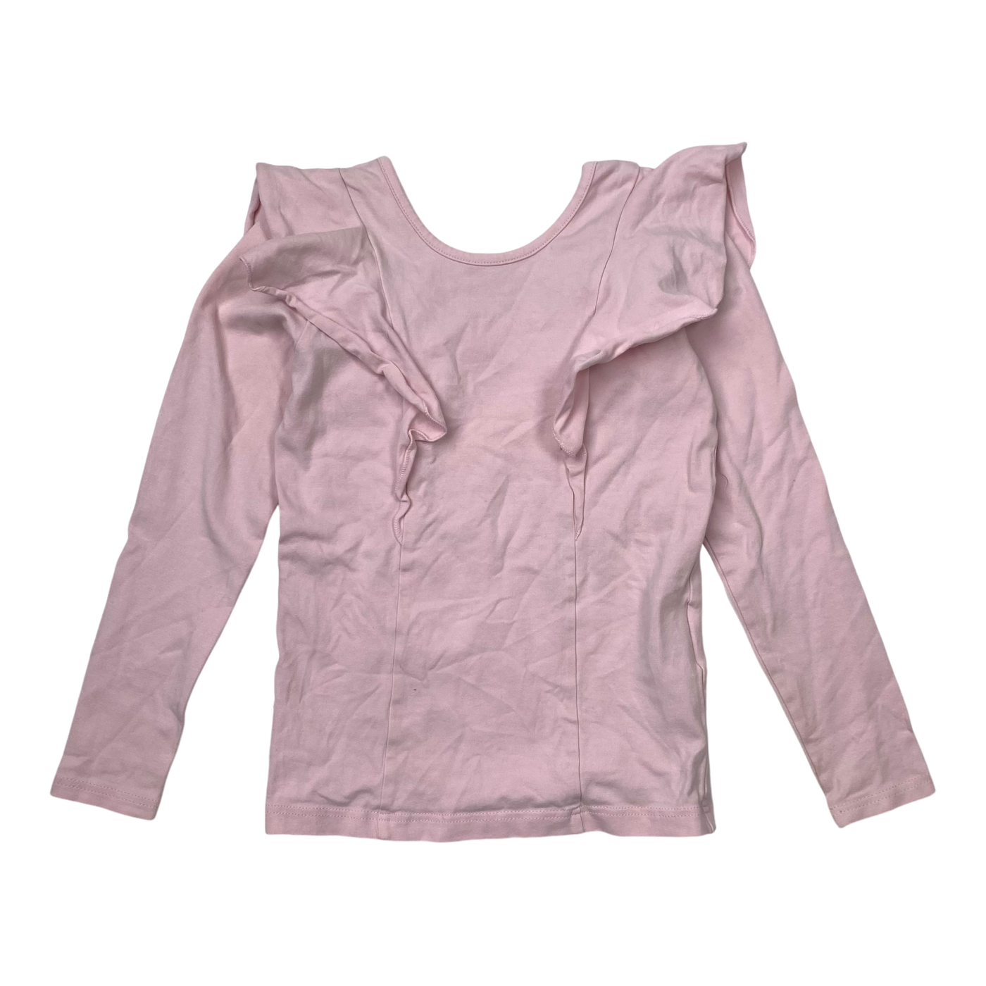 Gugguu frill shirt, pink | 110cm