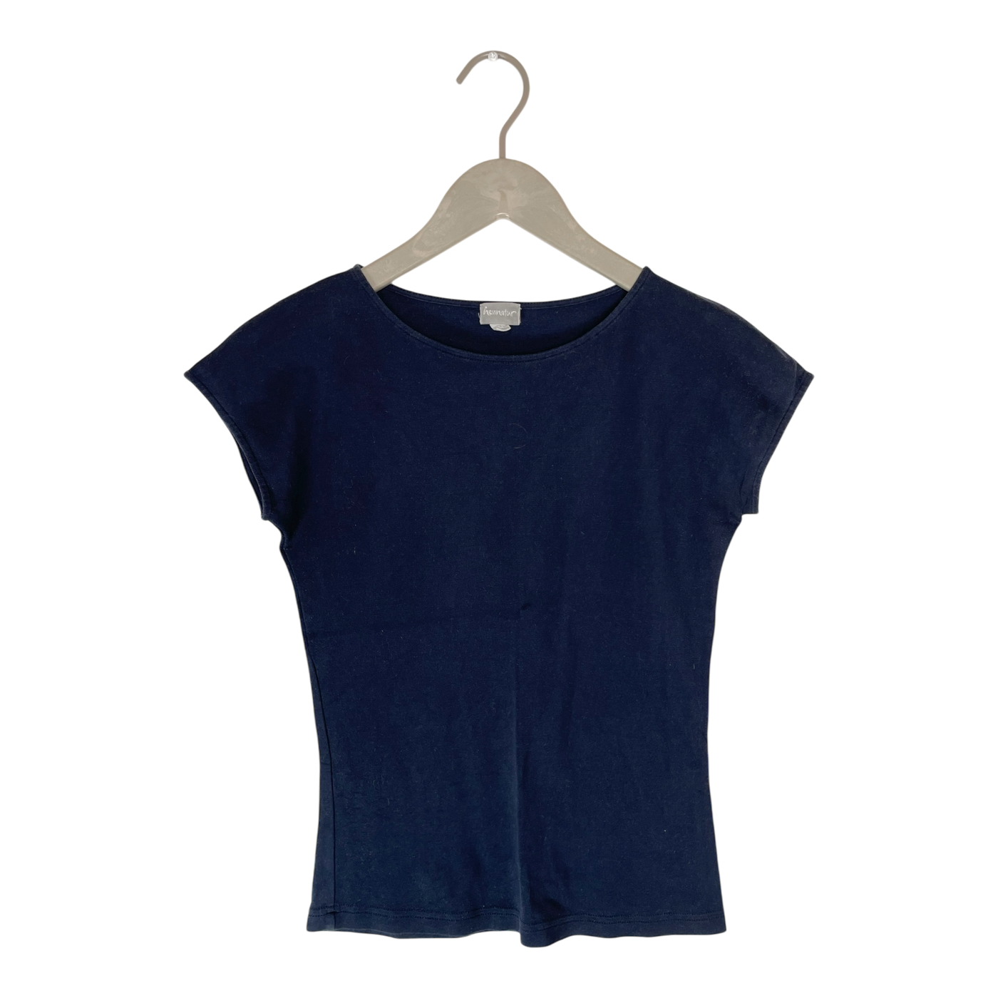 Hessnatur t-shirt, navy blue | woman 34