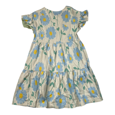 Mainio jacquard dress, flower | 134/140cm