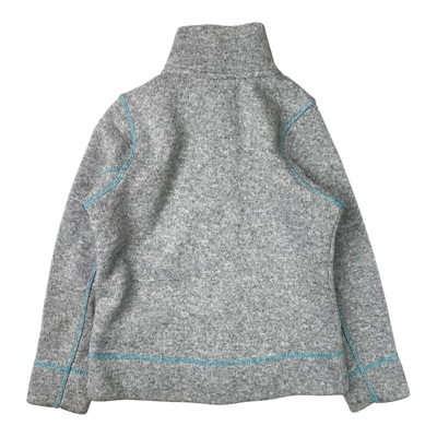 Reima fleece jacket, melange grey | 110cm