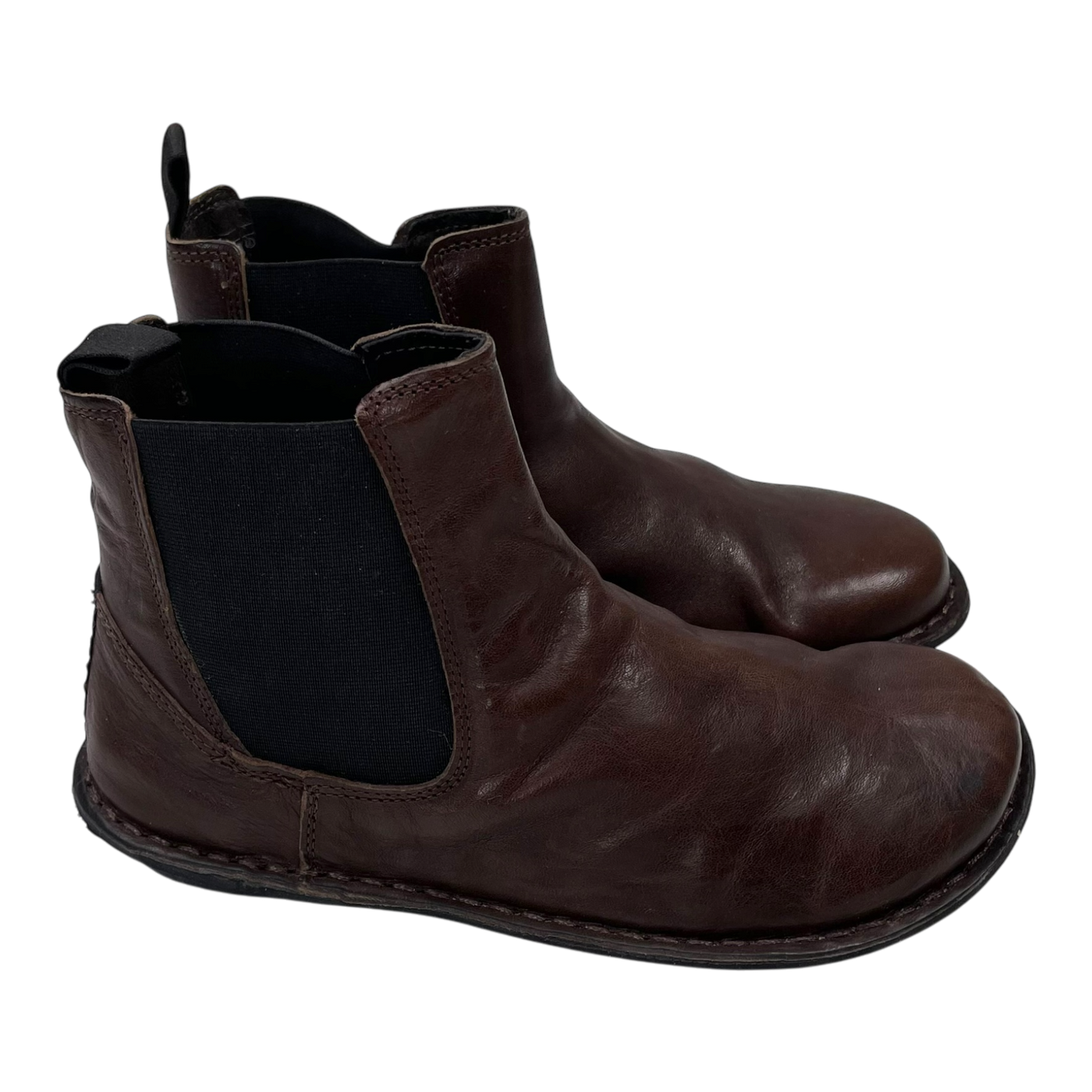 VIBAe Helsinki leather boots, cocoa brown | 38