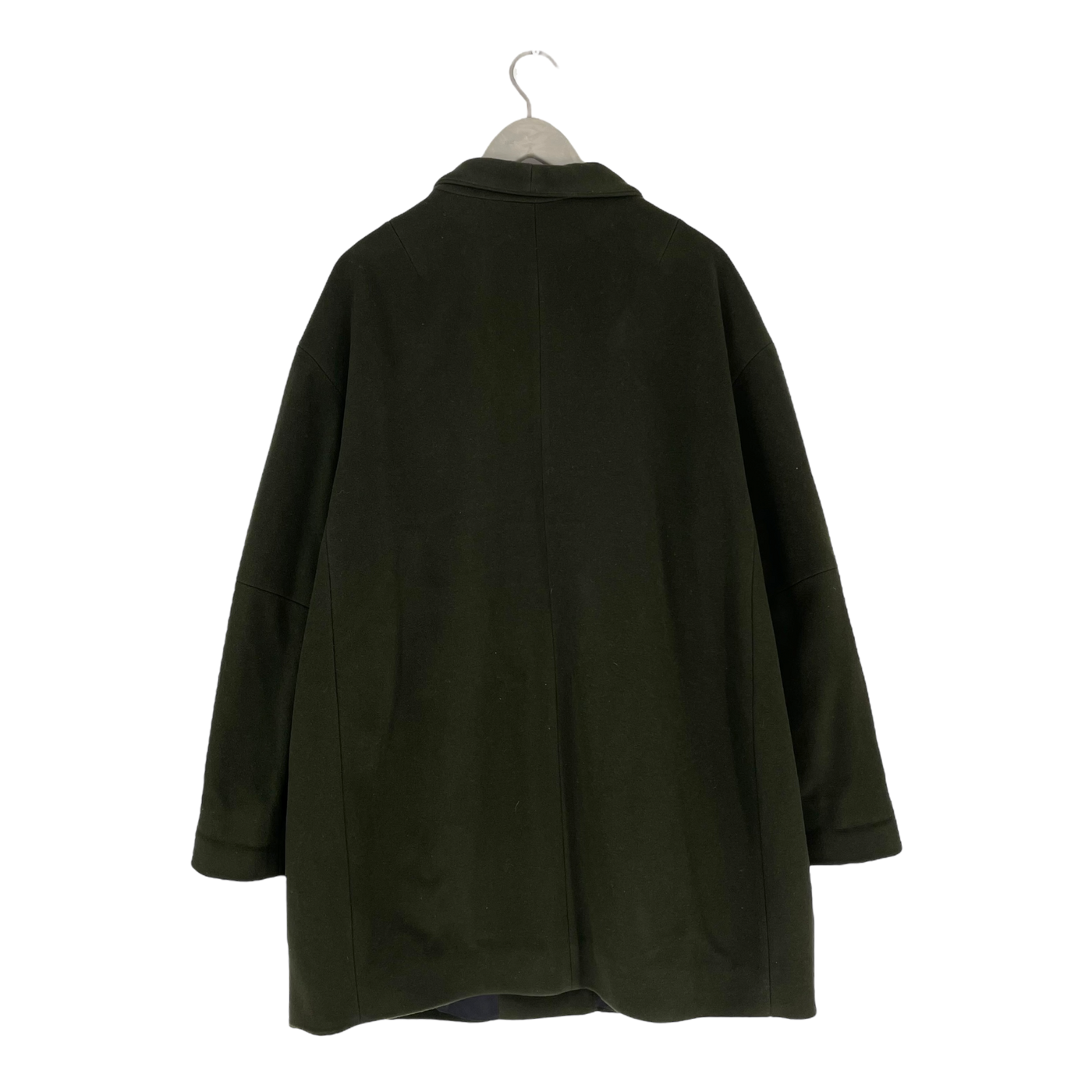 Marimekko molly wool coat, hunter green | woman XL