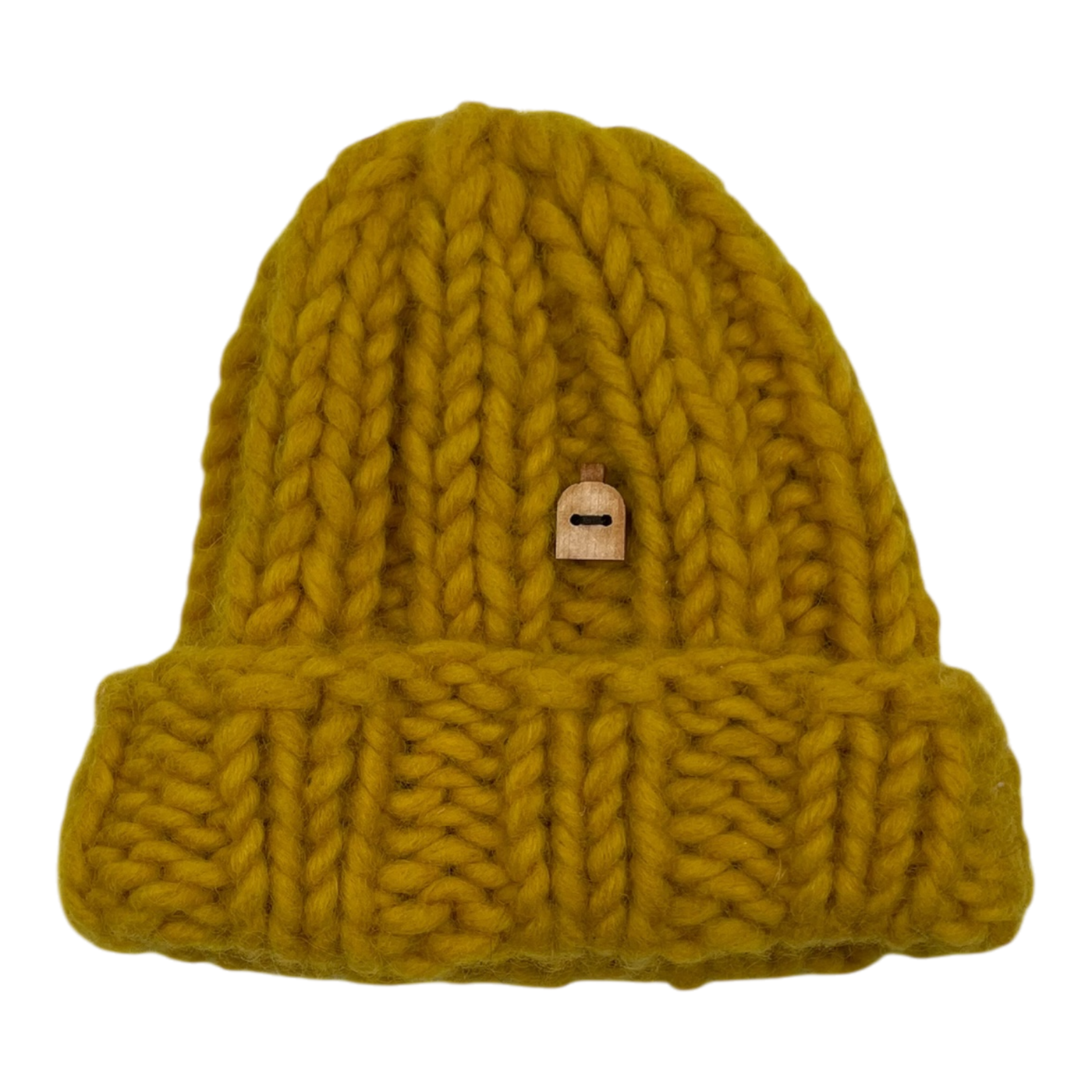 Myssyfarmi beibi beanie, yellow | 0-5m