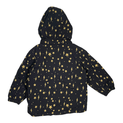 Mini Rodini winter jacket, stars | 92/98cm