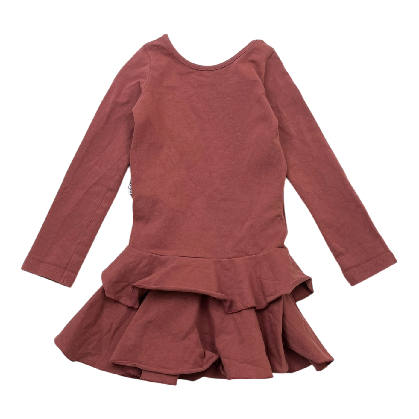 Gugguu frilla dress, rose vale | 86cm