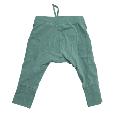 Polarn O. Pyret baby pants, tea green | 62cm