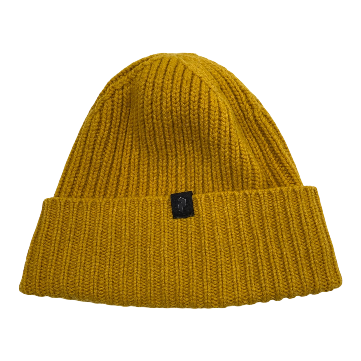 Peak Performance wool beanie, mustard | adult onesize