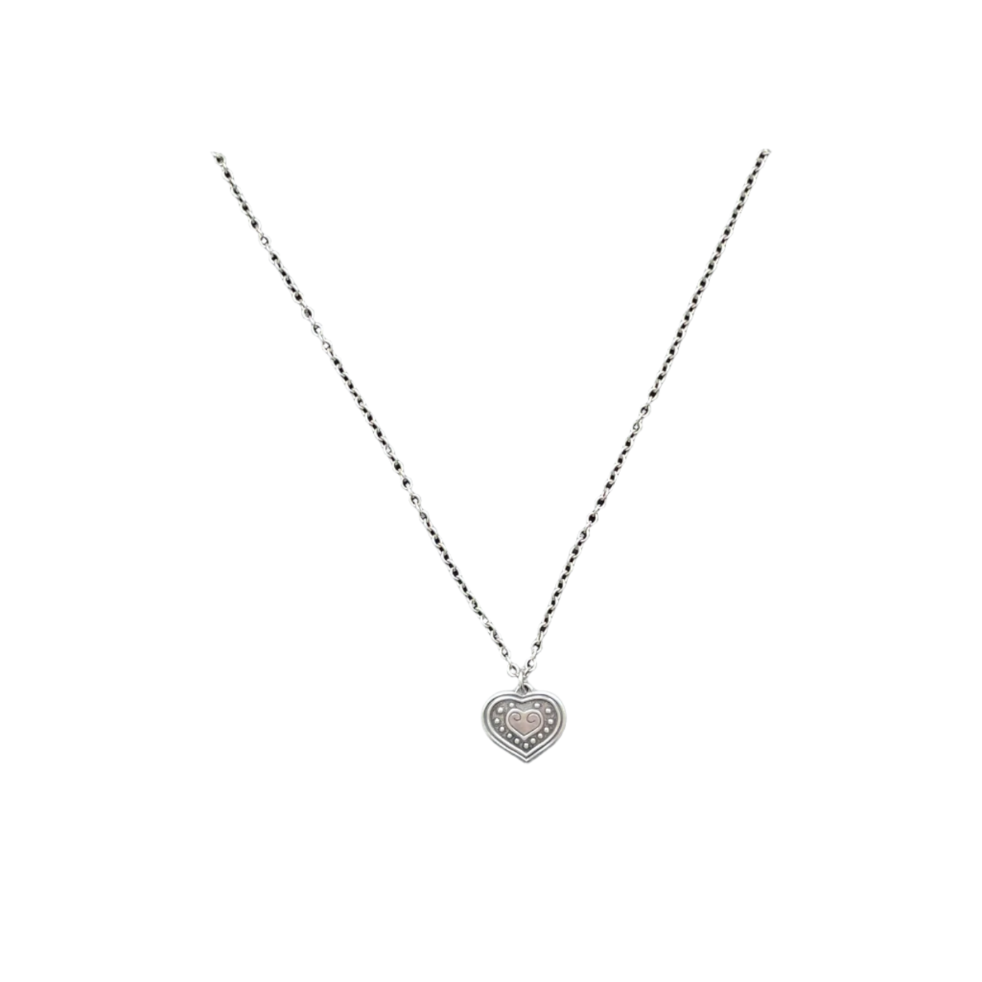 Kalevala Koru euran sydän necklace, silver