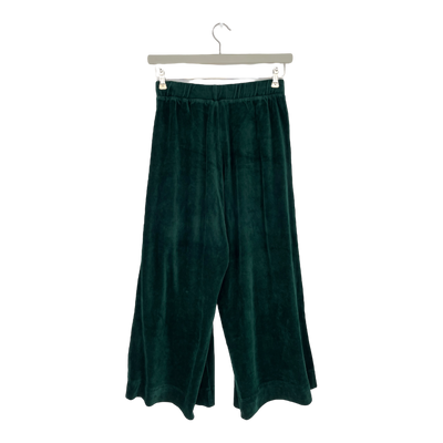 Aarre Alice velour culottes, emerald green | woman M
