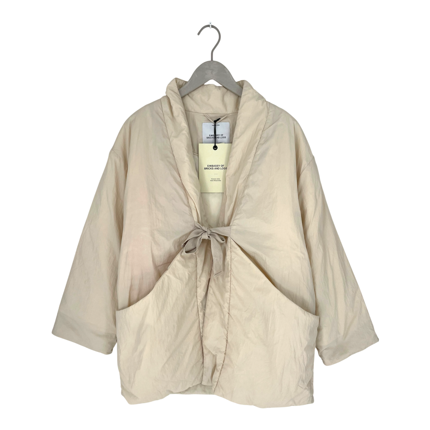 Embassy of Bricks and Logs oshawa jacket, beige | woman S