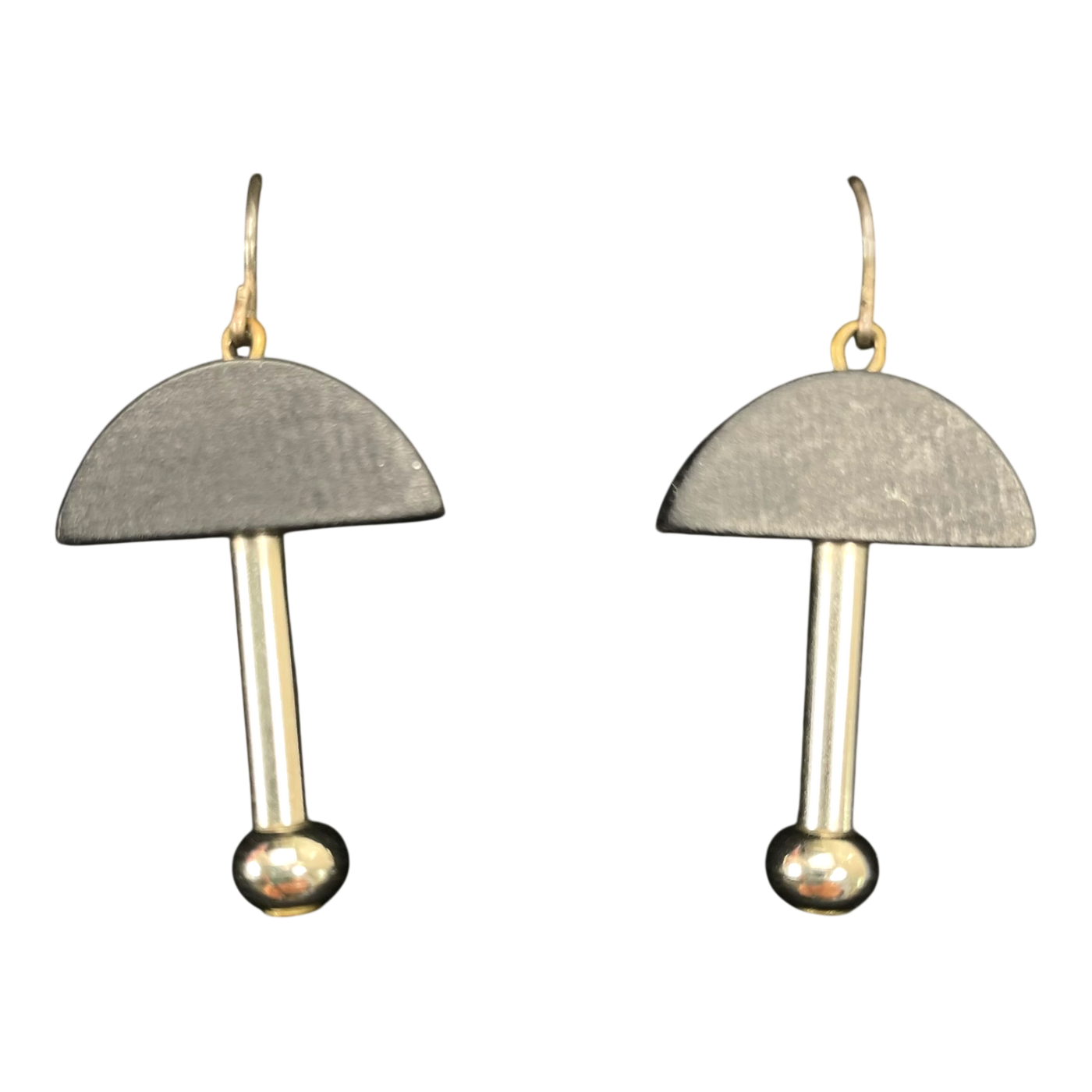 Aarikka sateenvarjo earrings, black