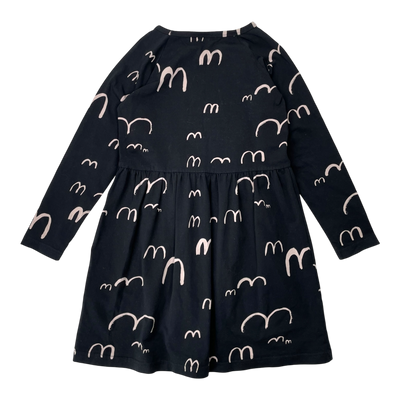 Papu gather dress, birdie | 122/128cm