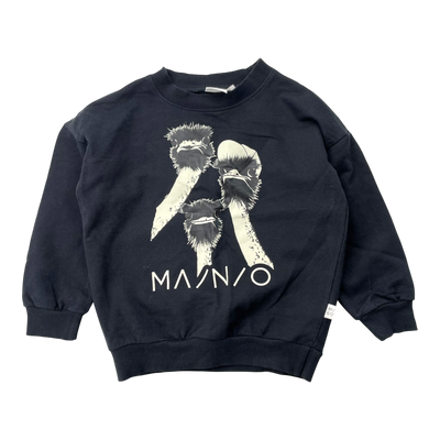 Mainio sweatshirt, emu | 98/104cm