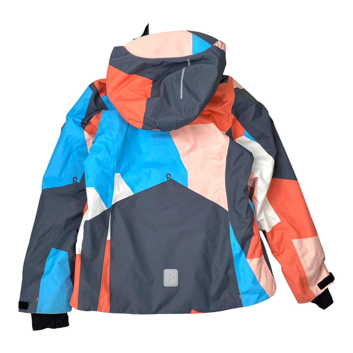 Reima frost winter jacket, blue/orange | 152cm