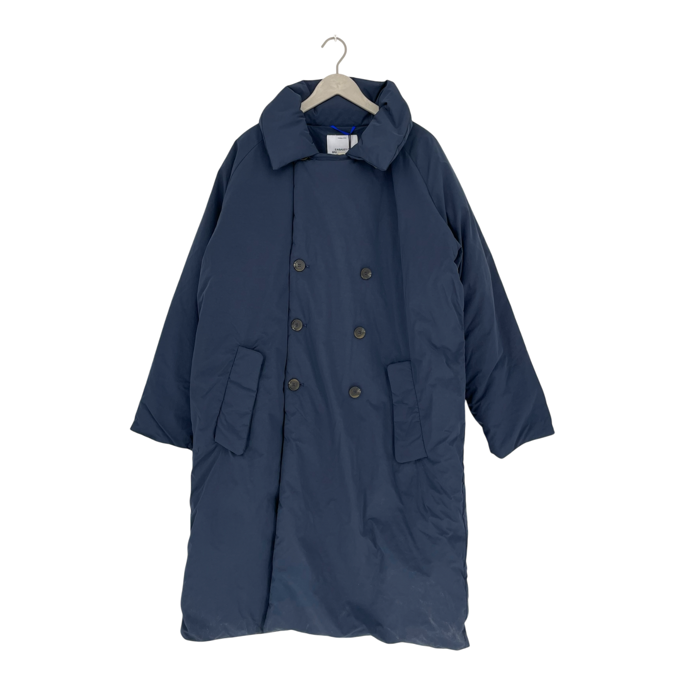 Embassy of Bricks and Logs kingsgate puffer coat, dark navy | woman L