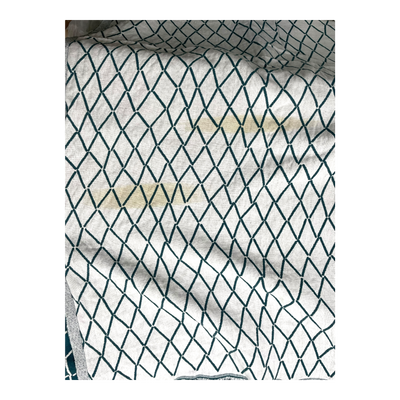 Lapuan Kankurit linen blend blanket, blue/ white