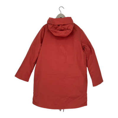 Embassy of Bricks and Logs riga parka jacket, brick red | unisex S