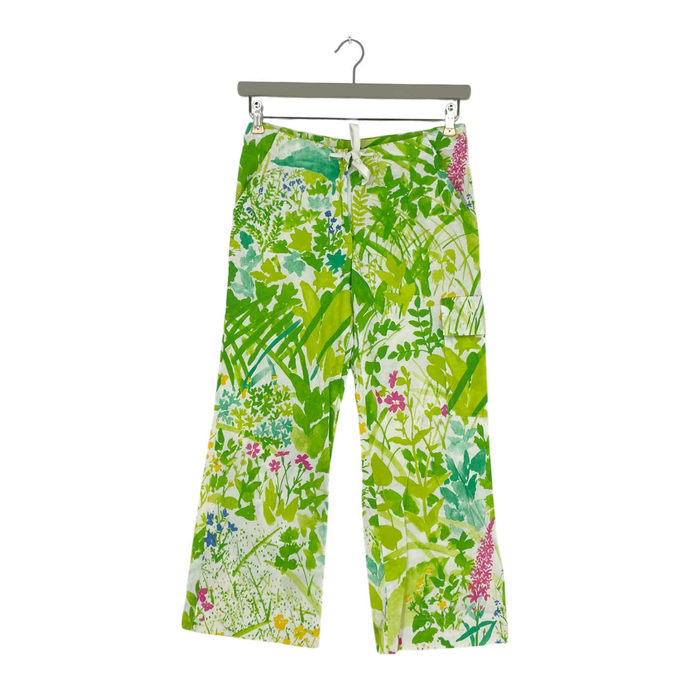 Marimekko vintage pants, flowers | woman S