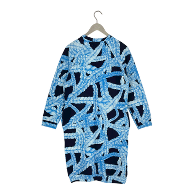 Vimma letti tricot dress, blue | woman onesize