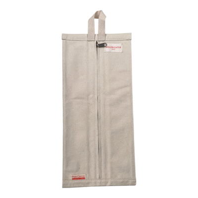 Holzrichter canvas shoe bag, cream