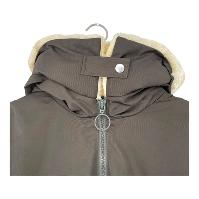 Embassy of Bricks and Logs riga ivy puffer coat, black olive | unisex S