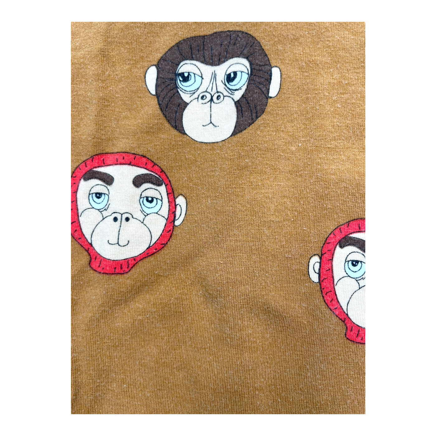 Mini Rodini dress, monkeys | 128/134cm