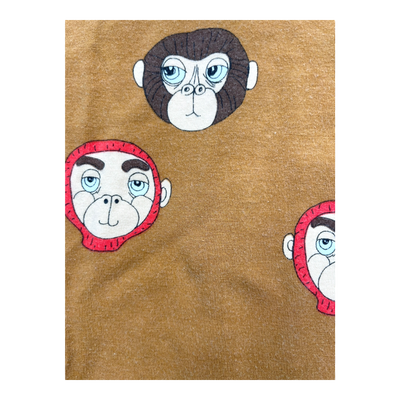 Mini Rodini dress, monkeys | 128/134cm