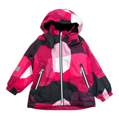 Reima maunu winter jacket, pink | 104cm