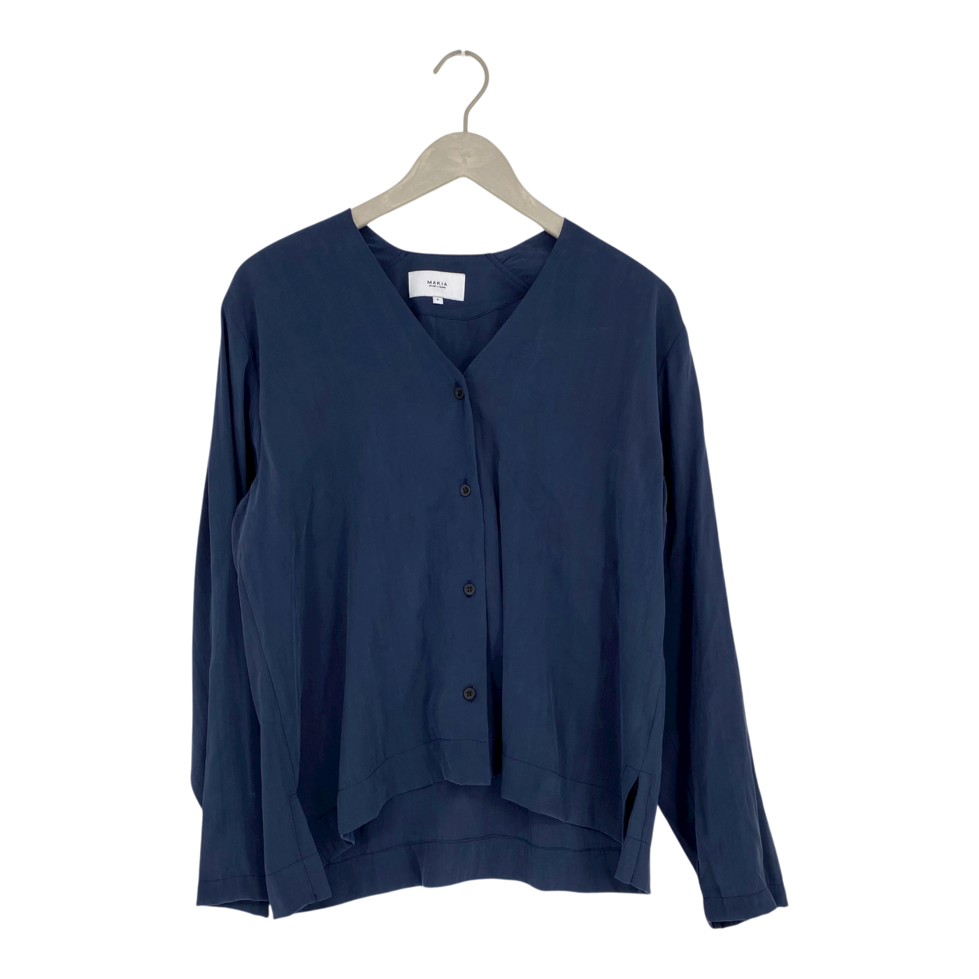 Makia button blouse, midnight blue | woman S
