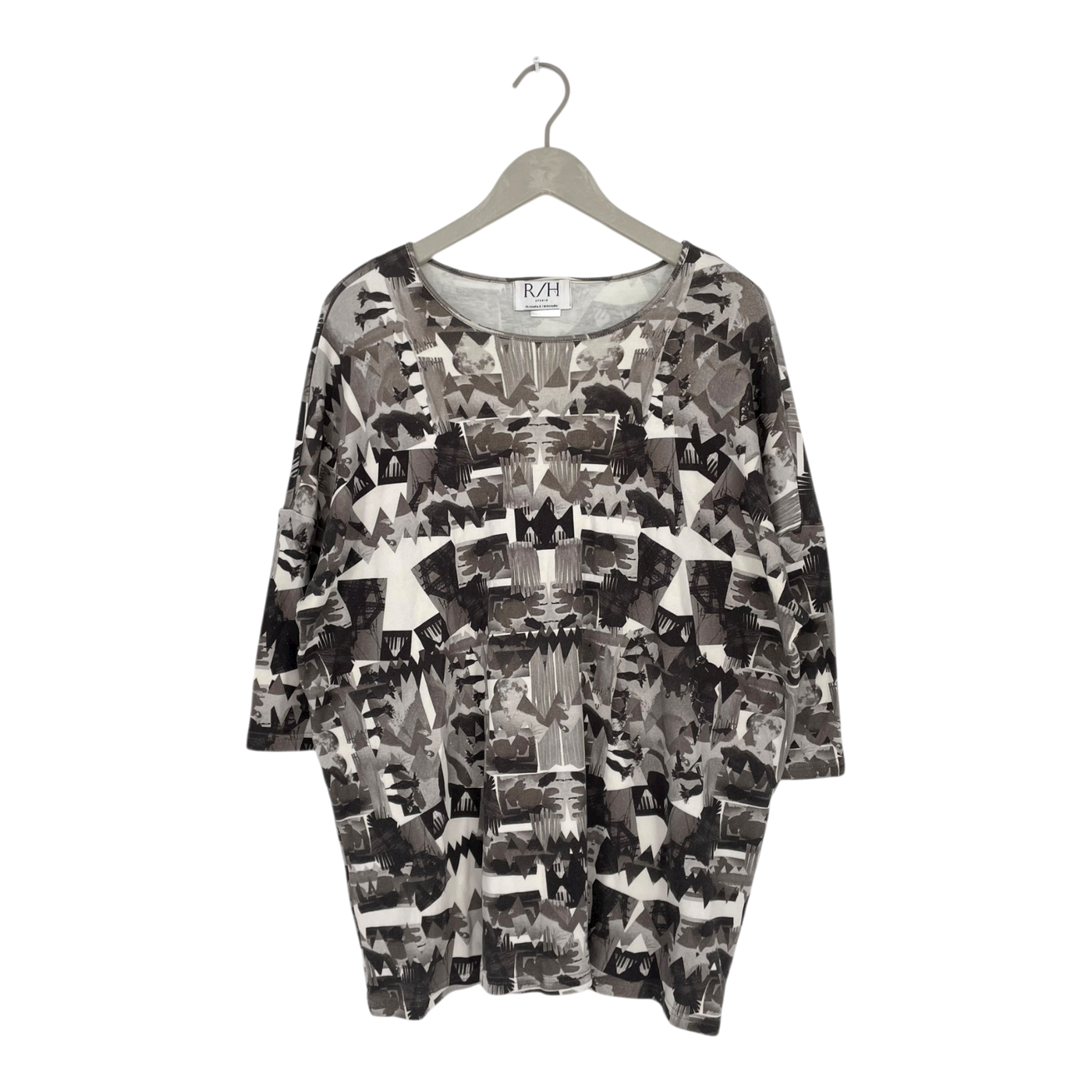 R/H Studio tunic, abstract | woman onesize