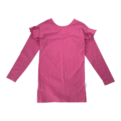 Gugguu frill tunic, pink | 140cm