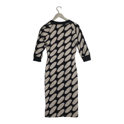 Marimekko x Adidas sports dress, black/almond| woman S