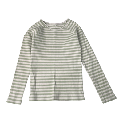 Metsola rib shirt, stripes | 134cm