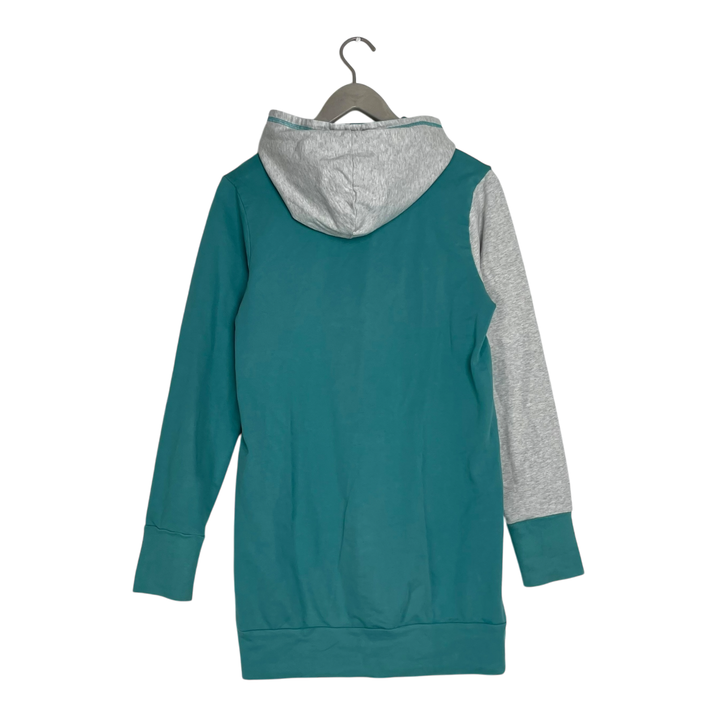 Ommellinen hoodie tunic, turquoise | woman S