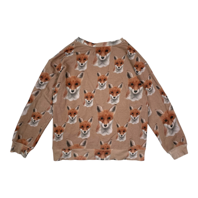 Metsola sweatshirt, fox | 110/116cm