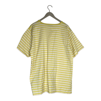 Marimekko tasaraita men t-shirt, citron | man XXL